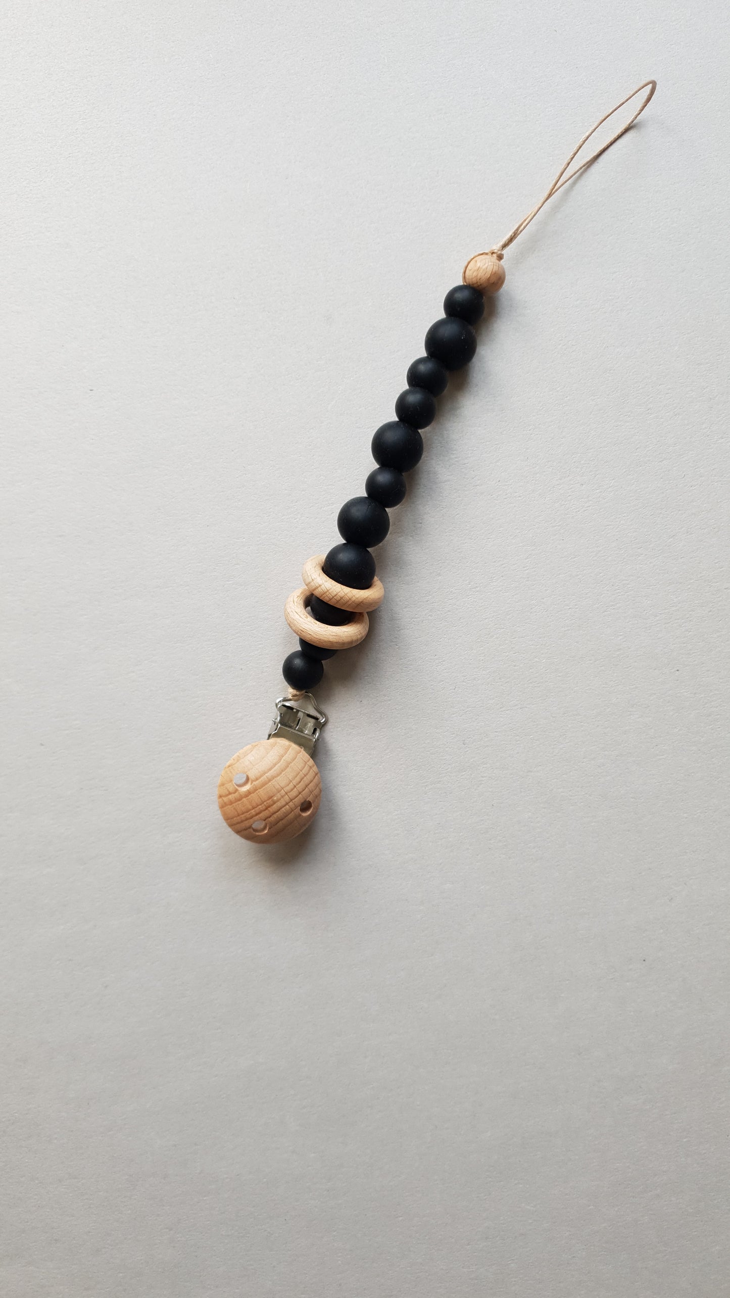 Portaciuccio in legno e silicone