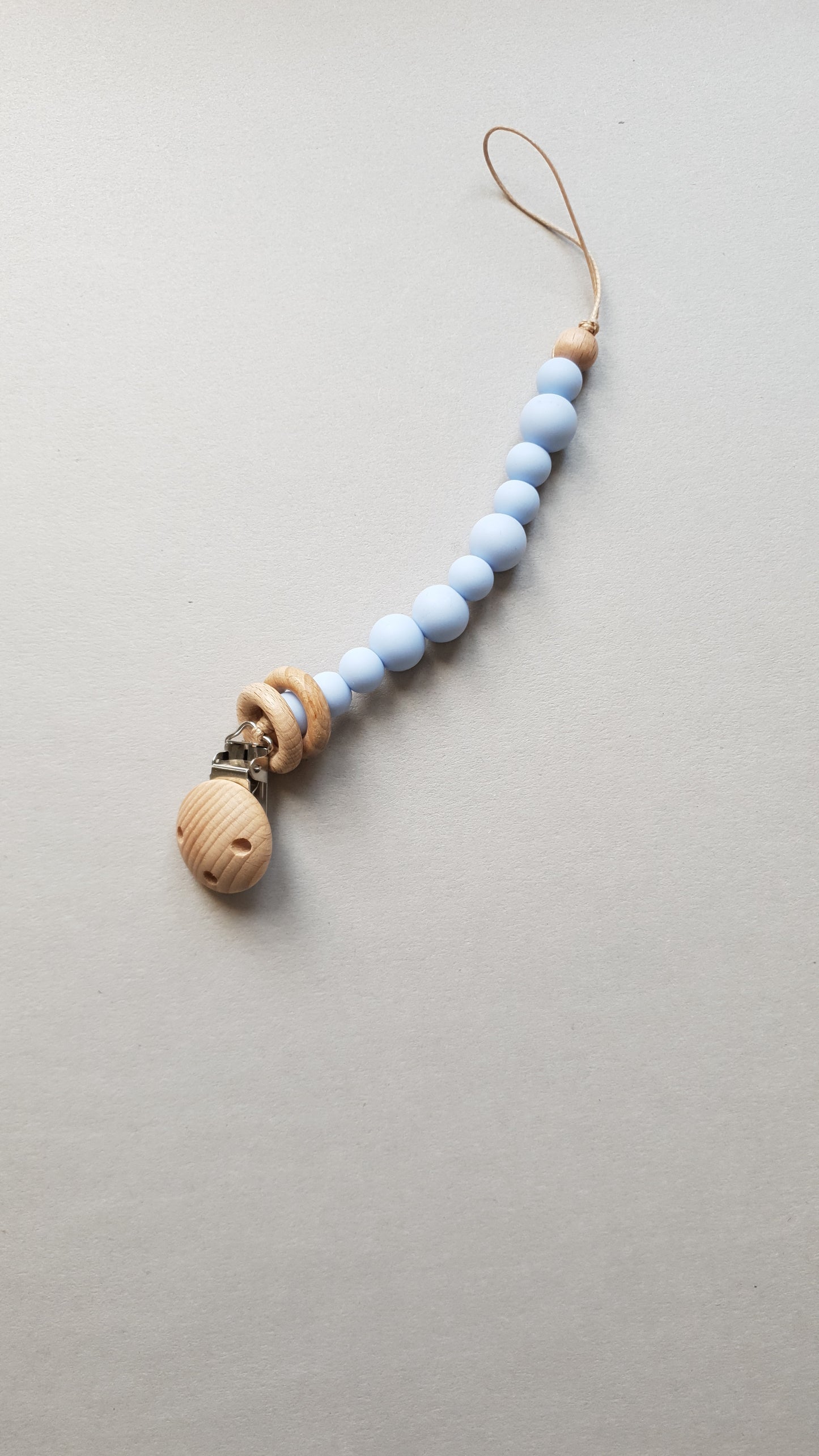 Portaciuccio in legno e silicone