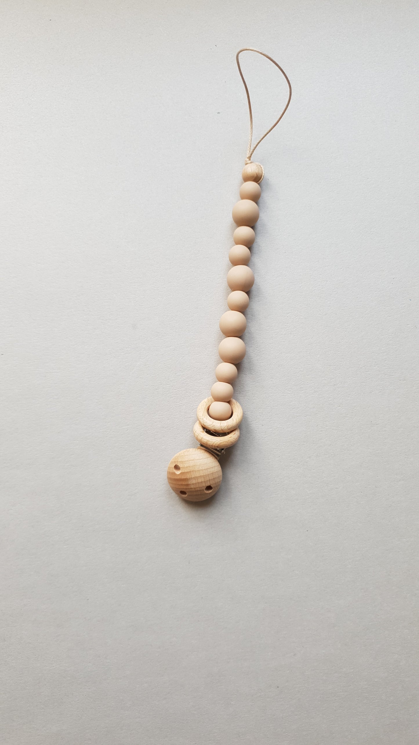 Portaciuccio in legno e silicone
