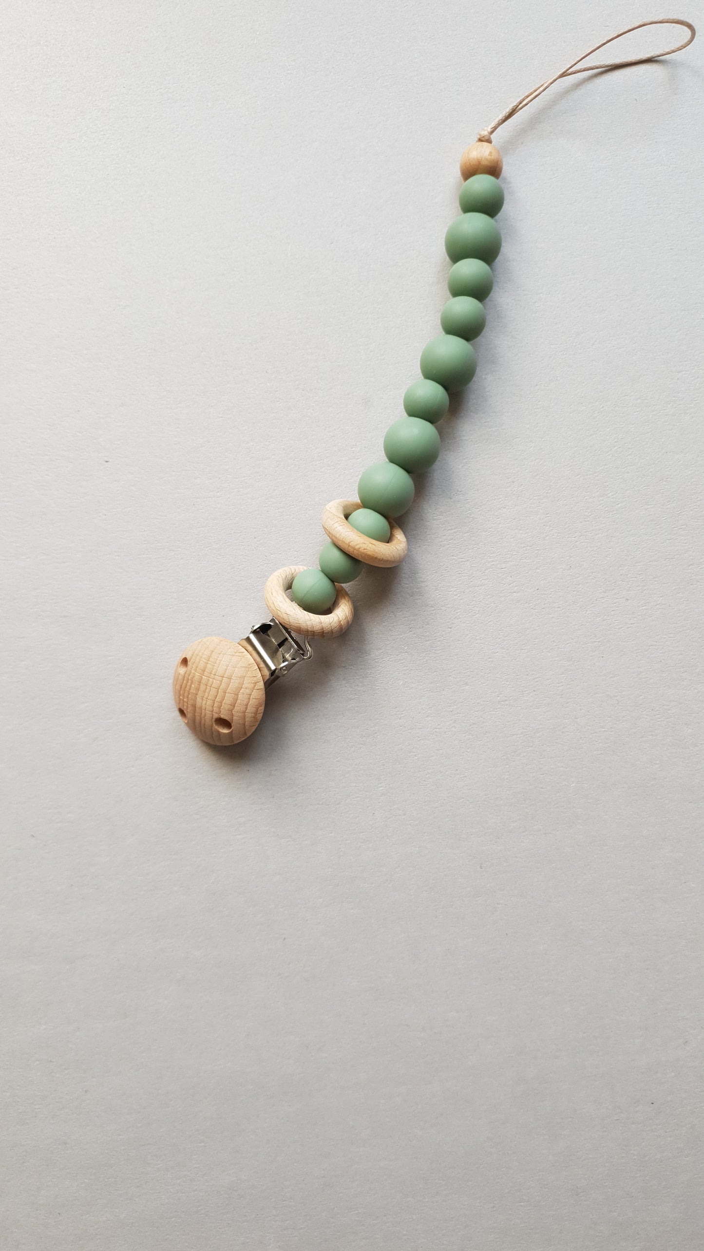 Portaciuccio in legno e silicone