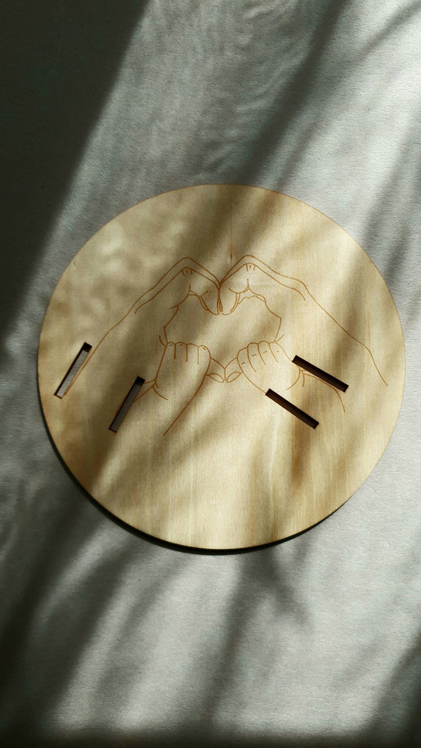 Porta Bracciale nascita Neonato in legno