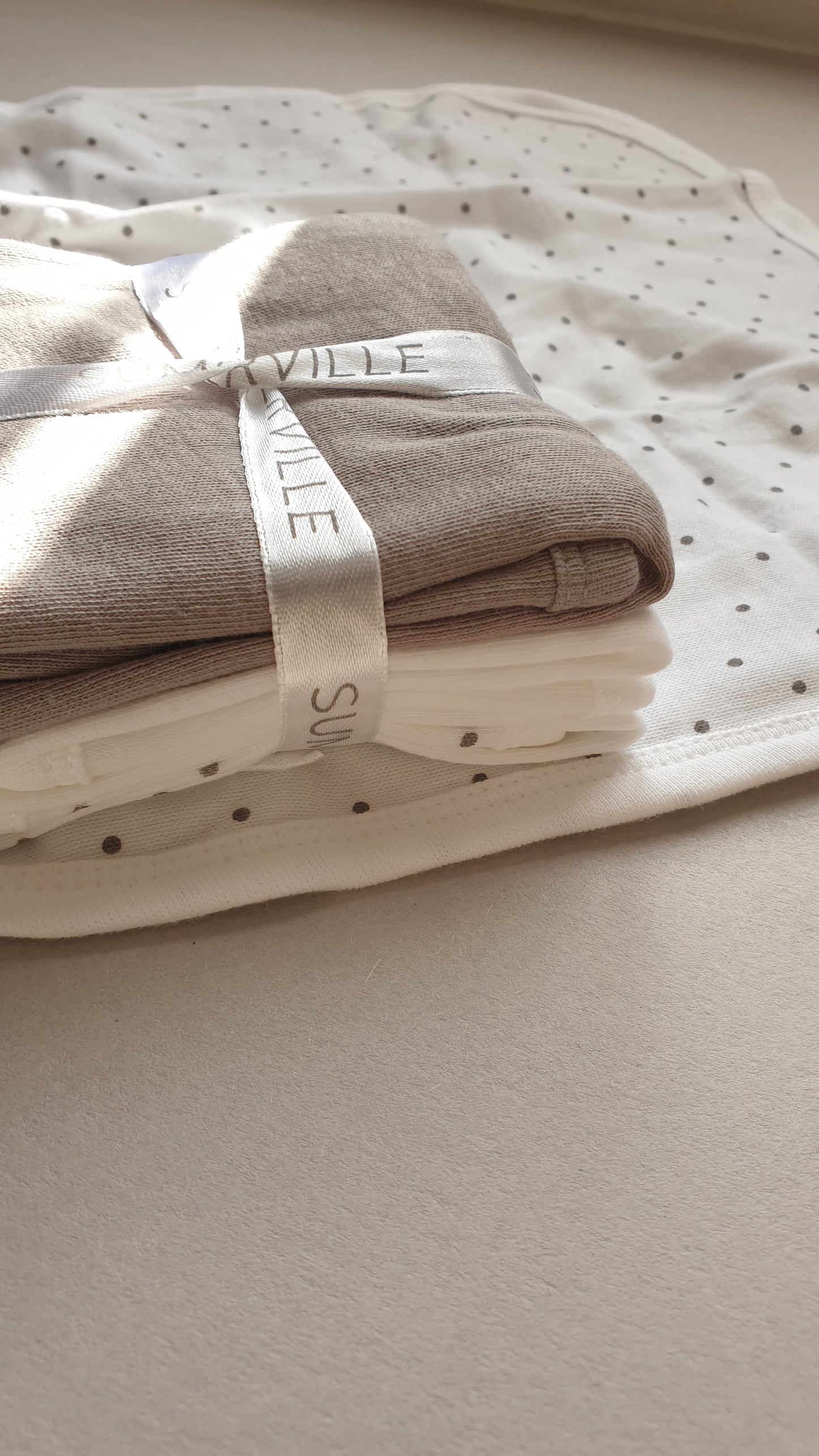 Bavoirs bébé en coton biologique