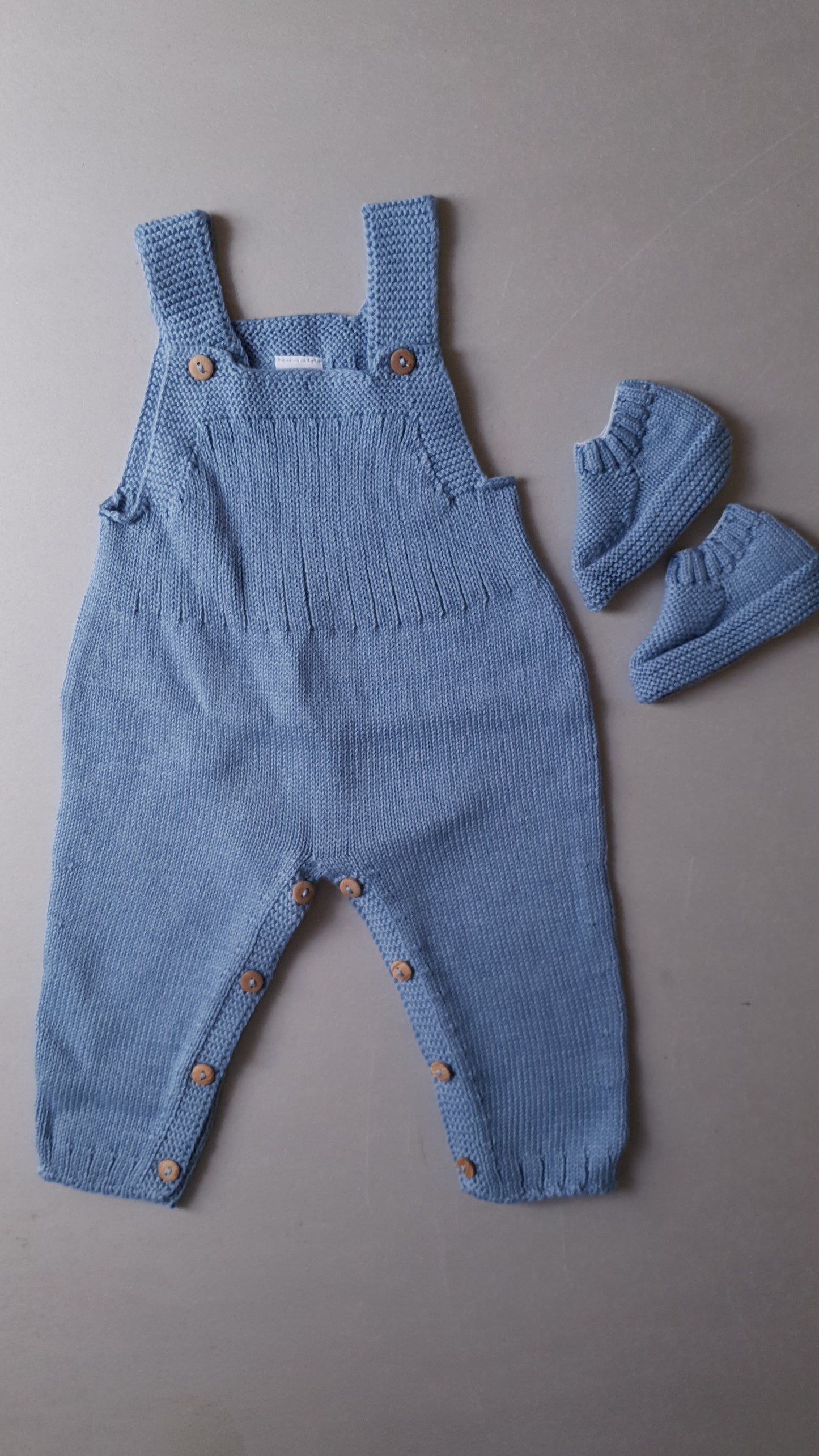 Salopette en coton pour bébé