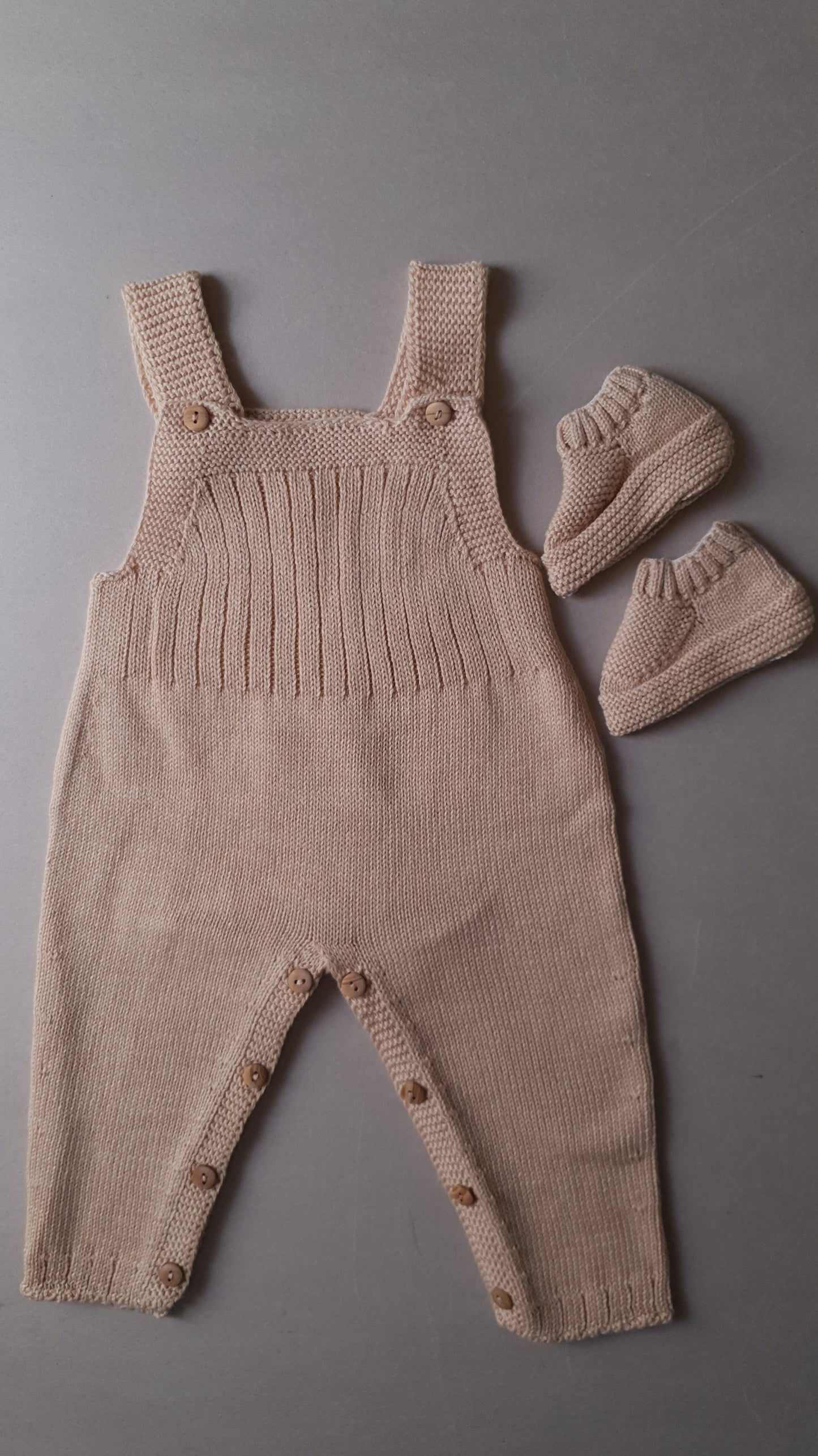 Salopette en coton pour bébé