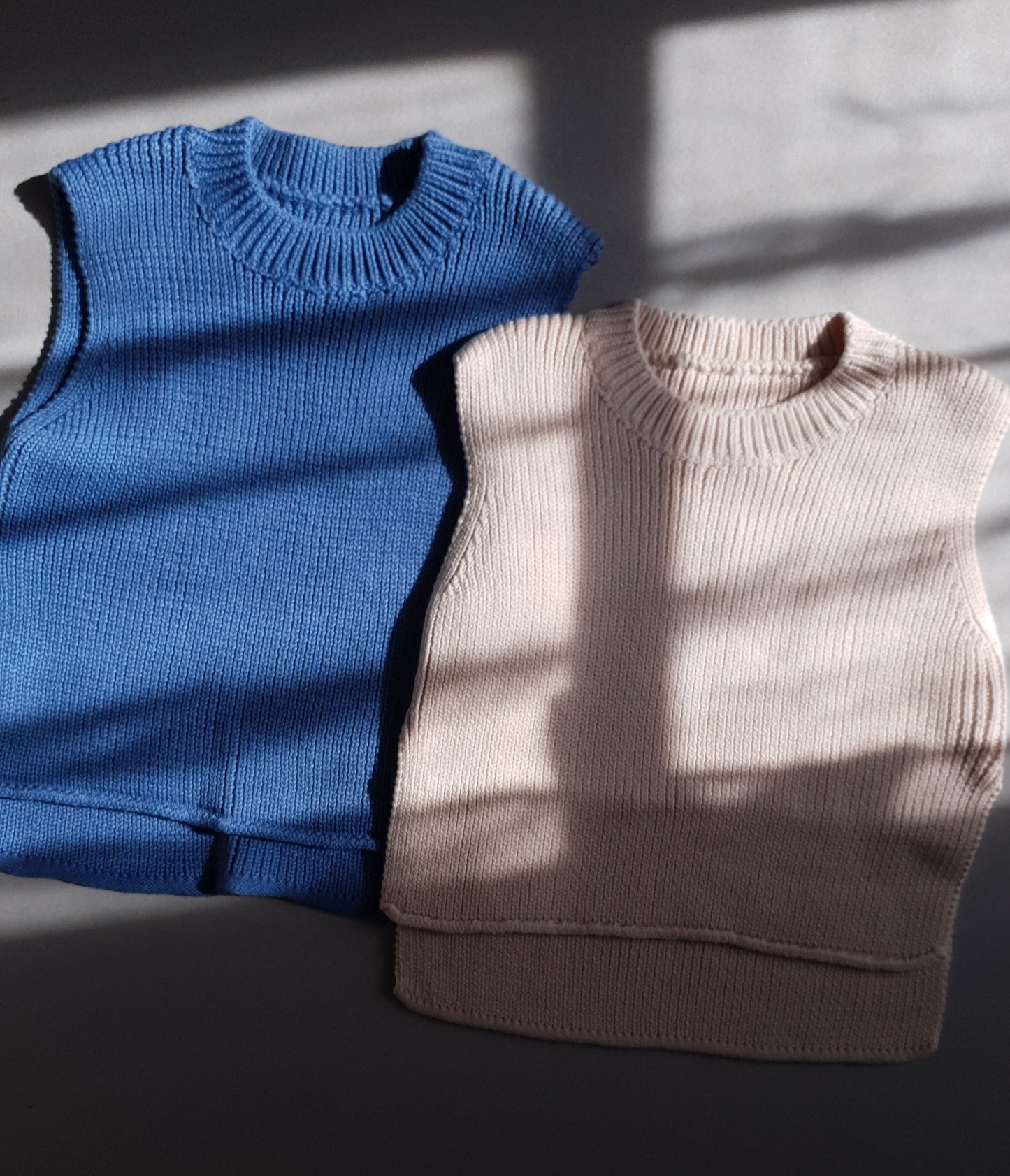 Gilet smanicato 100% cotone