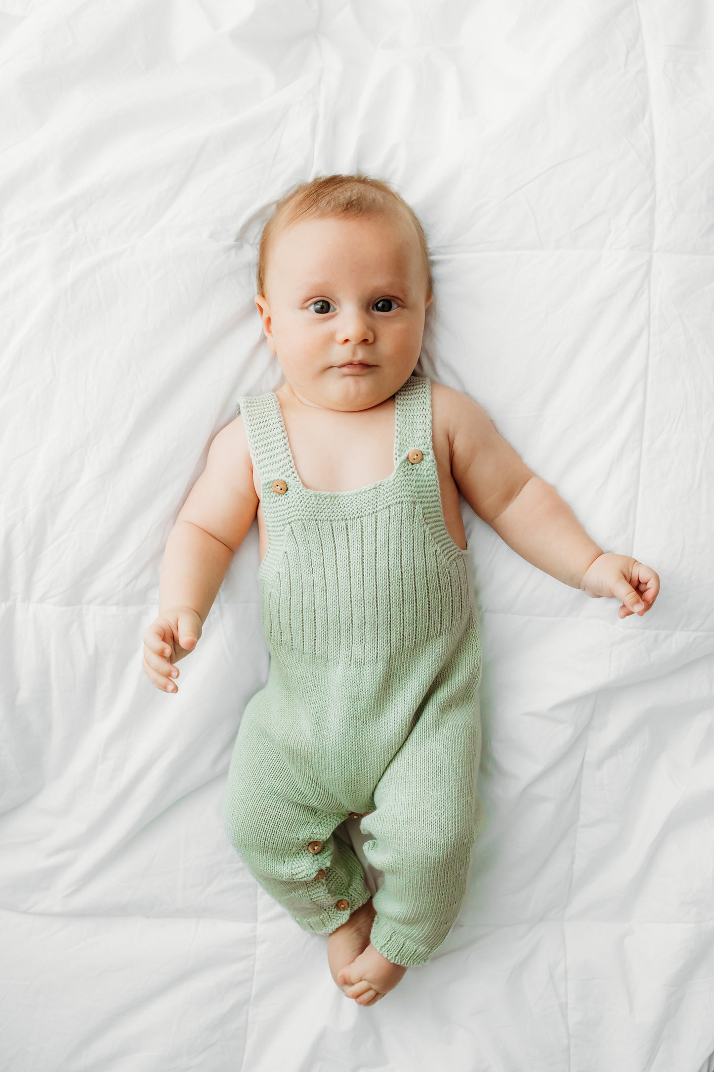 Salopette en coton pour bébé
