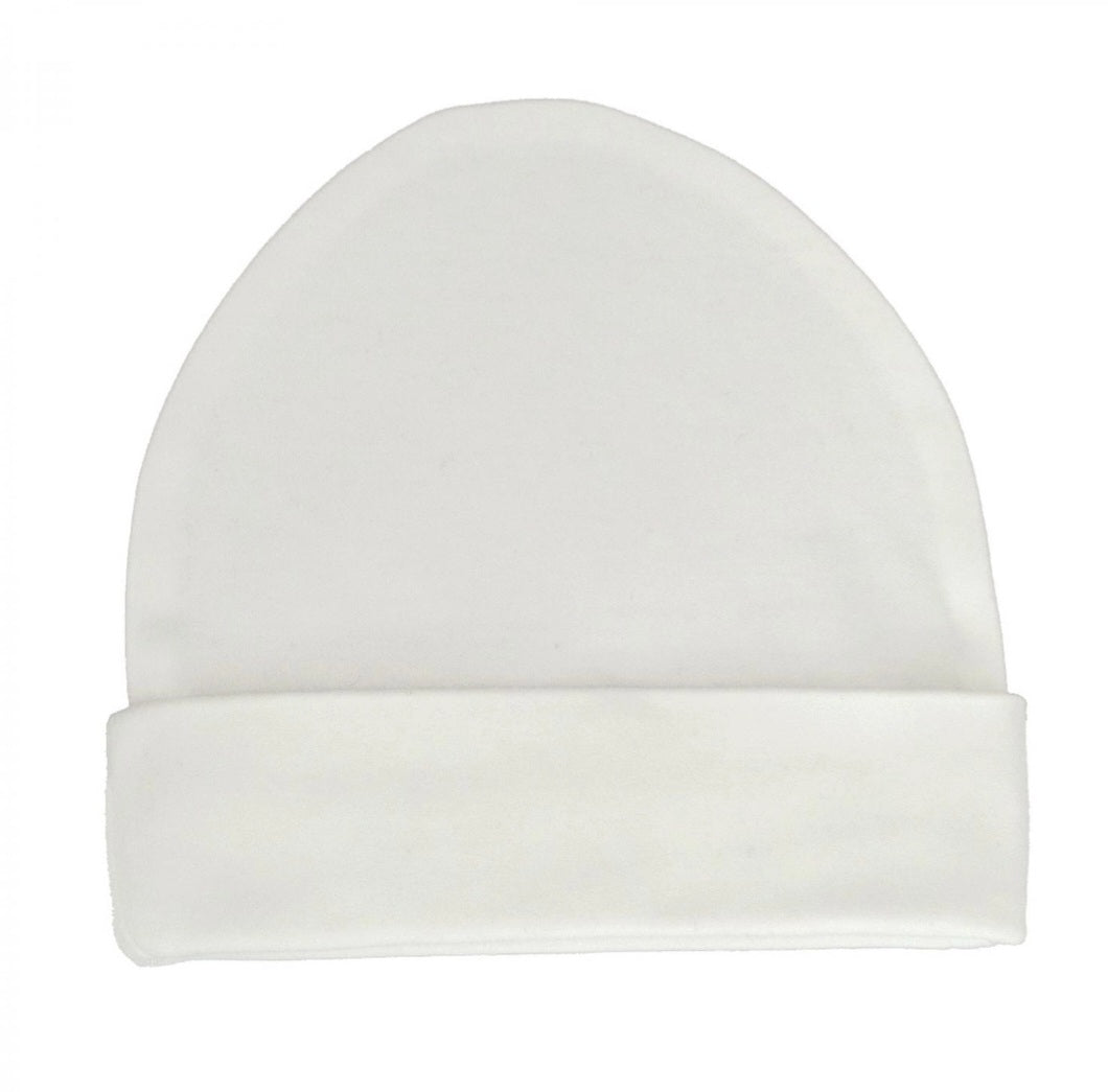 Cappellino Neonato in Cotone Biologico 0-3 mesi