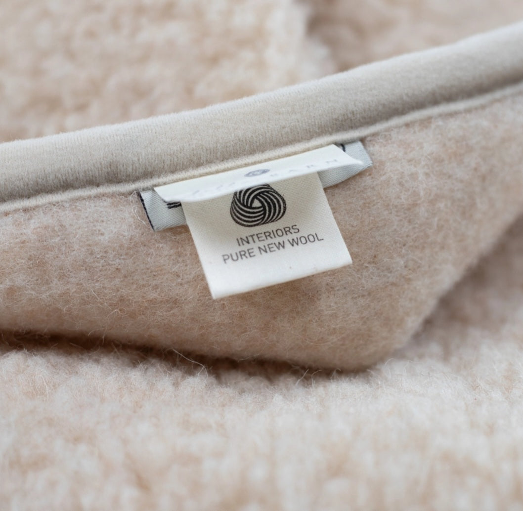 Coperta Neonato in Lana Merino 100% Naturale