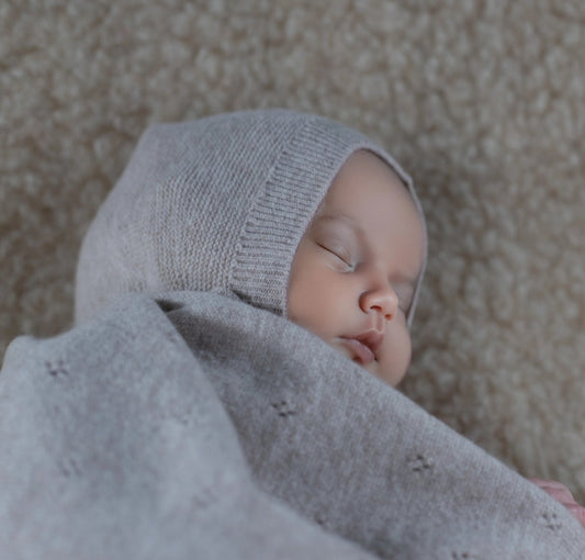 Cappellino neonato in Lana Merino