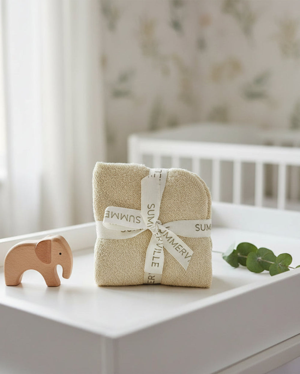 Organic cotton baby towels
