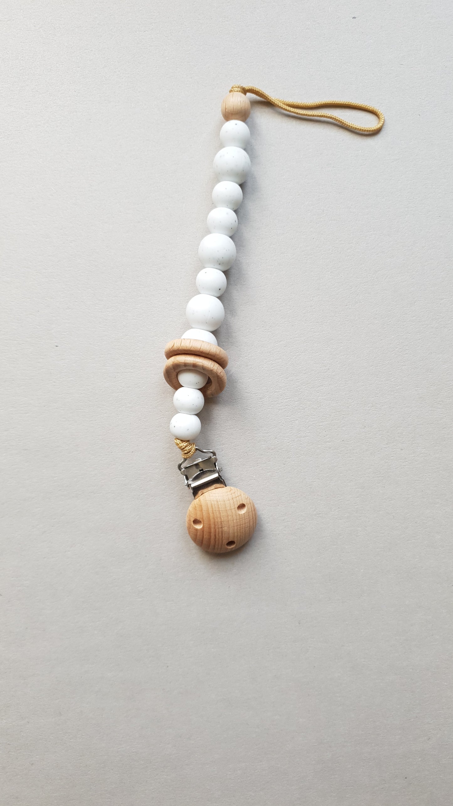 Portaciuccio in legno e silicone