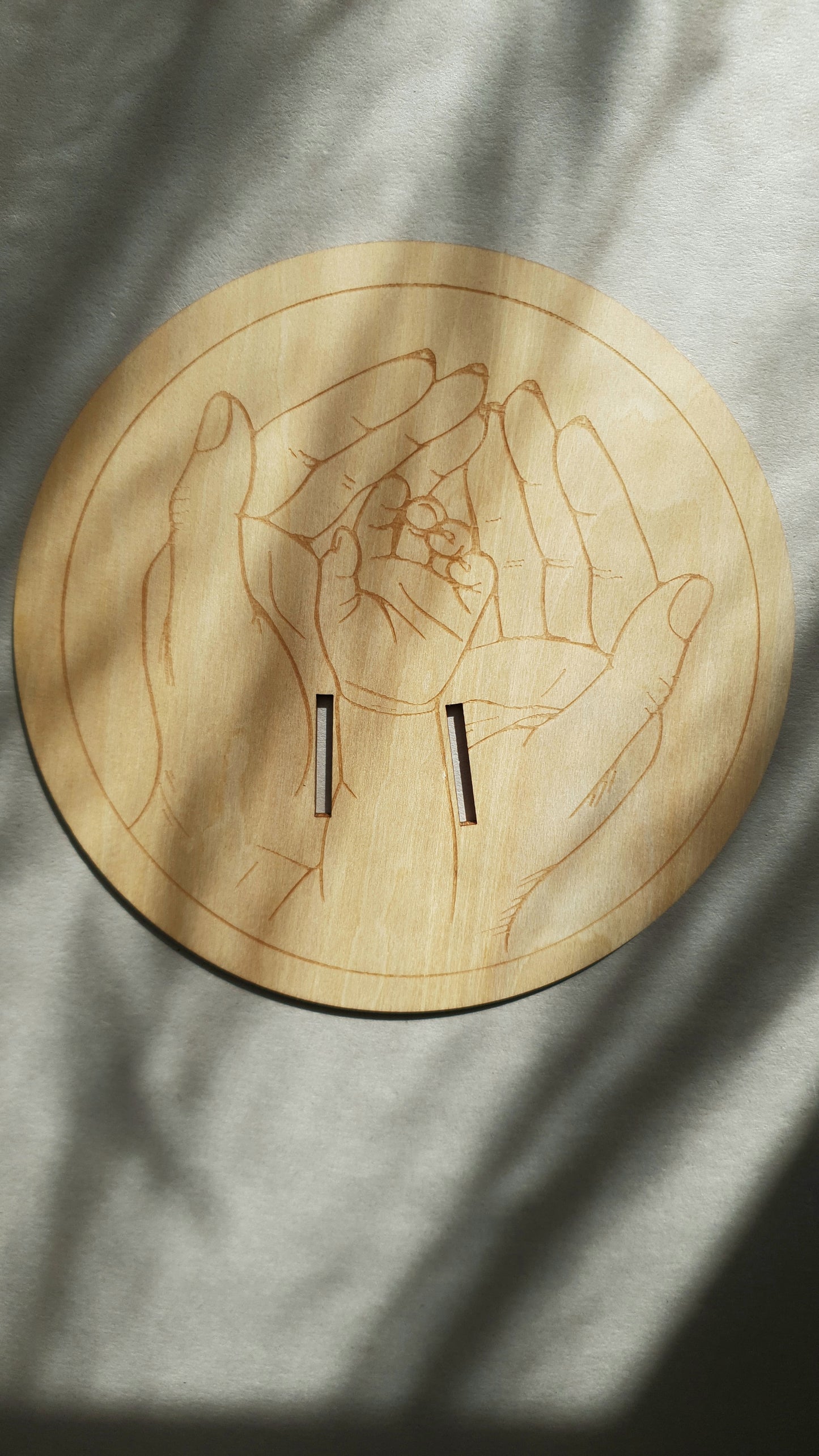 Porta Bracciale nascita Neonato in legno