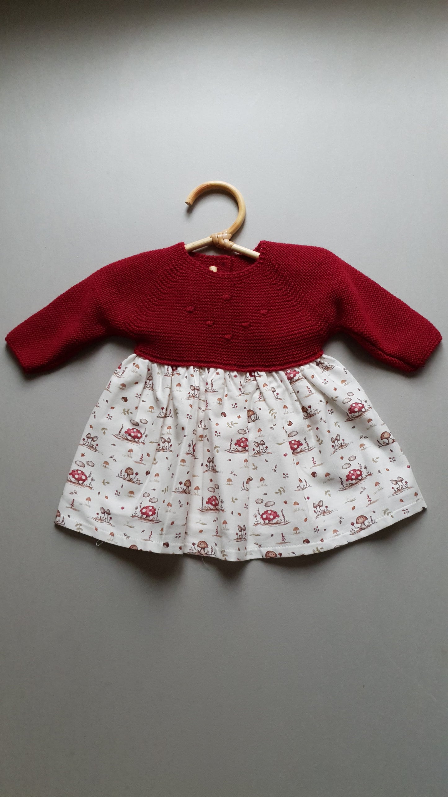 Vestito tricot 100% cotone