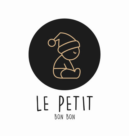 A line drawing with the text reads LE PETIT BON BON.