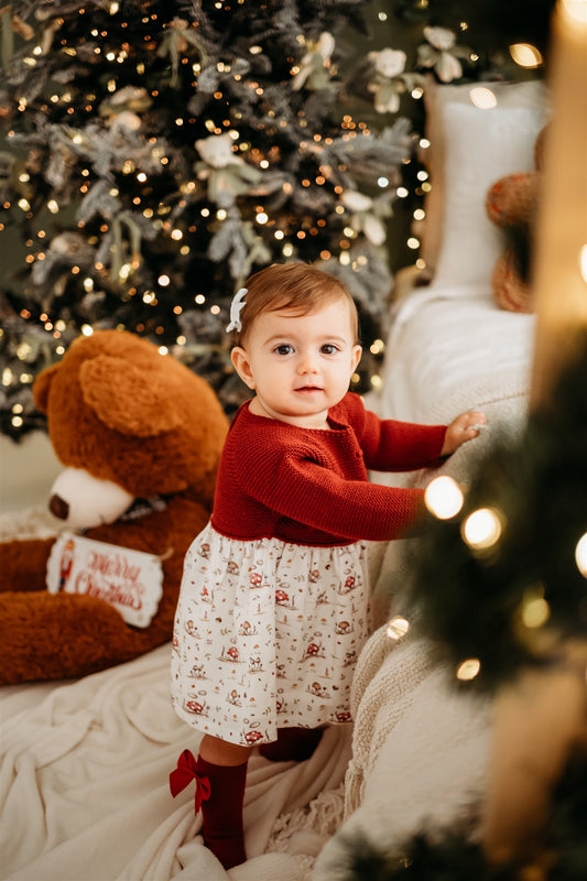 Vestito tricot 100% cotone