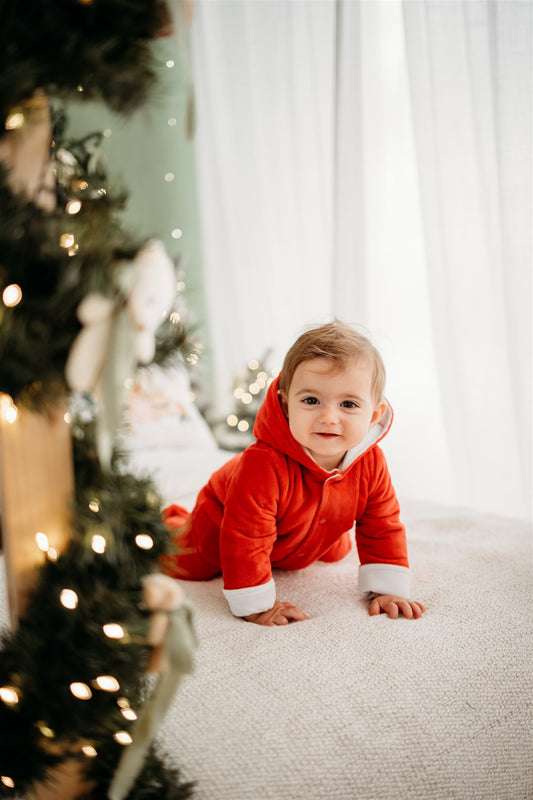 Tuta da esterno Neonato in Velluto