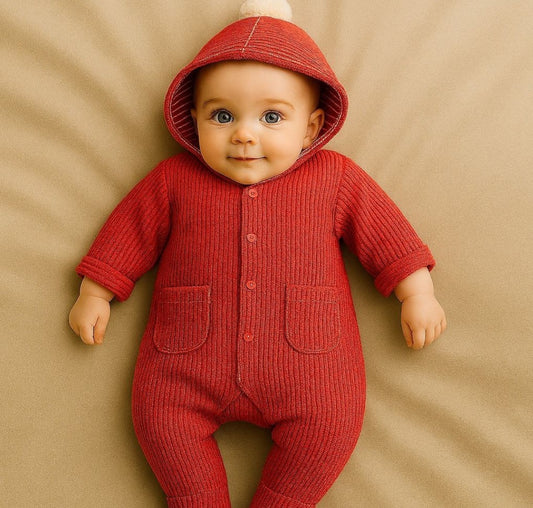 Tuta Neonato in Velluto