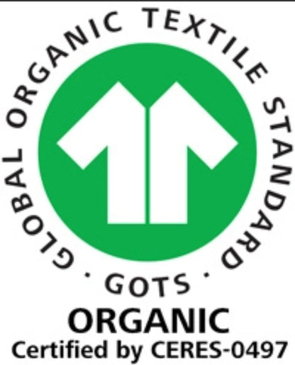 Green circular logo for Global Organic Textile Standard.