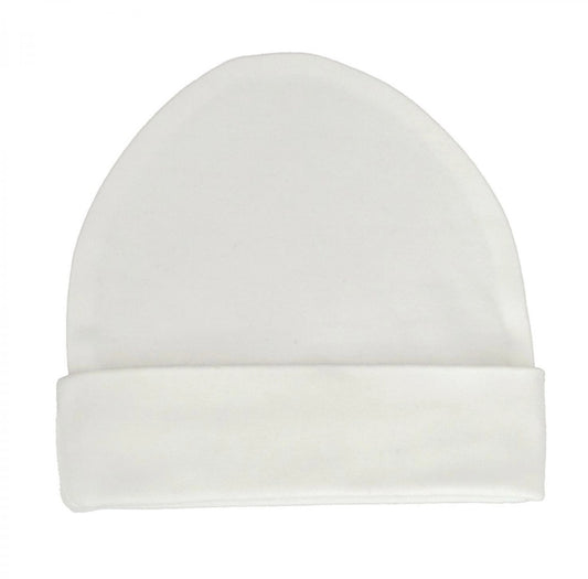 Cappellino Neonato in Cotone Biologico 0-3 mesi