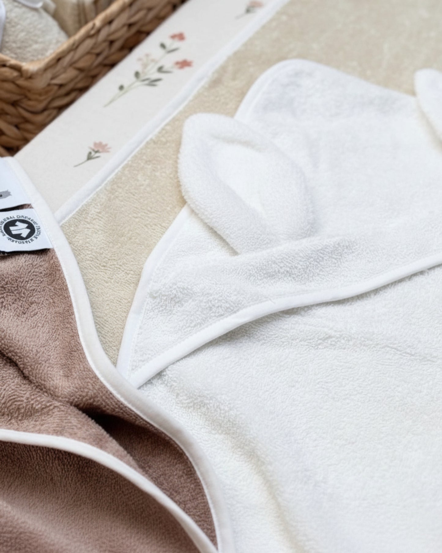 Organic Cotton Baby Bathrobe