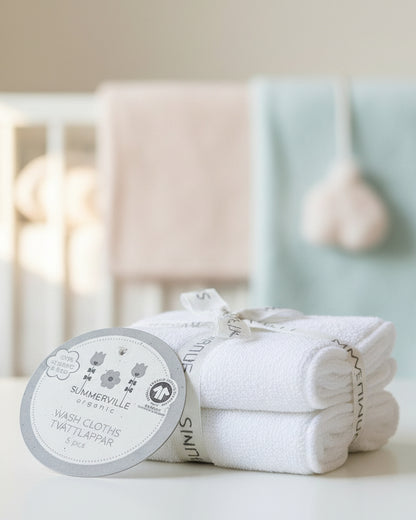 Organic cotton baby towels